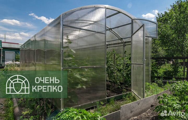 Теплица прямостенная
