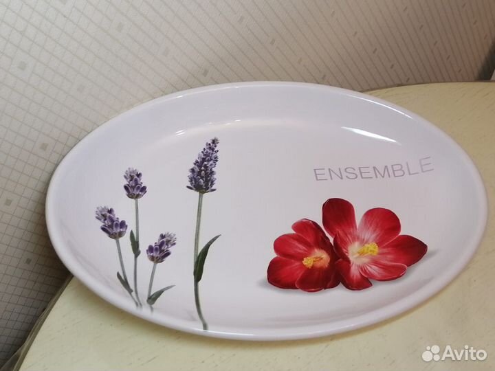 Блюдо столовое 4 варианта Дулево, Ceramiche Viva