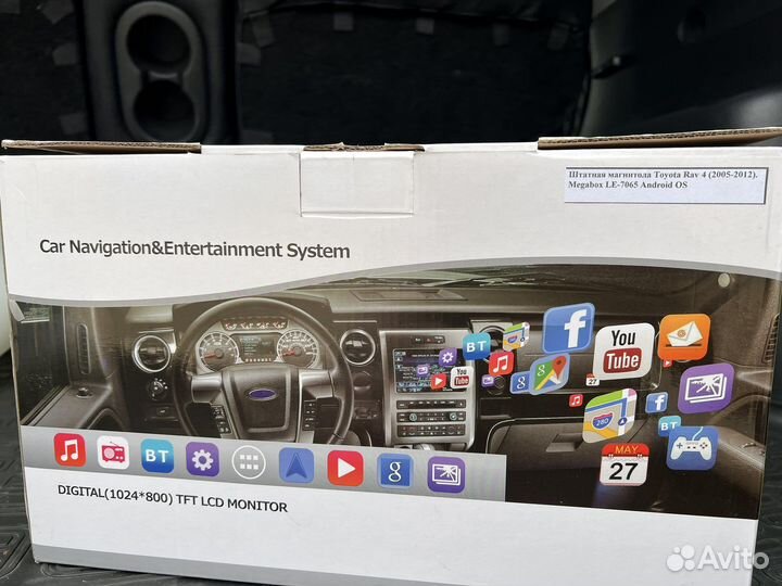 Головное устройство toyota rav4 2005-2012 г.в