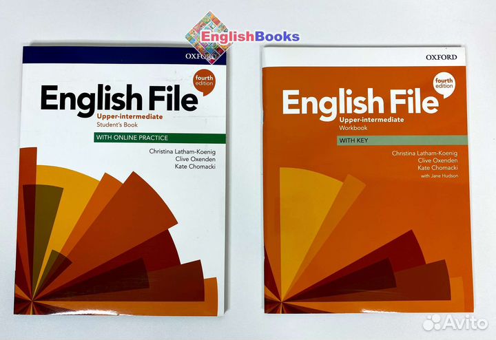 English file 4ed upper intermediate комплект,новые