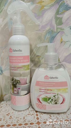 Спрей-освежитель, мыло для кухни Faberlic