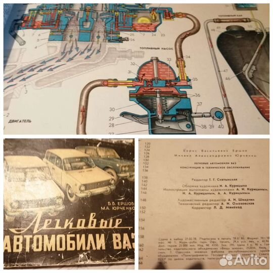 Легковые автомобили ваз. Подарочная книга. СССР
