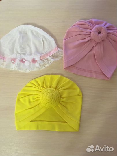 Шапки, чепчики, косынки для девочки