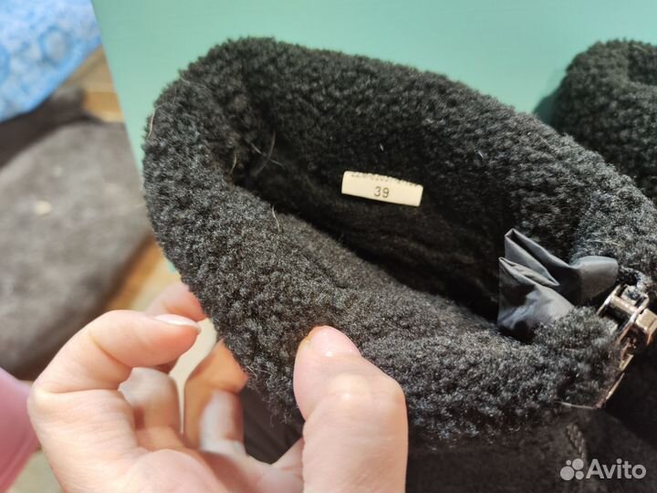 Дутики зимние с барашком