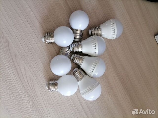 Светодиодные лампочки(одним лотом)