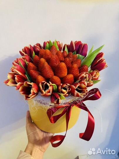 Букеты из Клубники