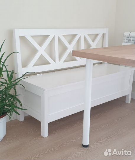 Скамья массив, Лавка, Уголок кухонный