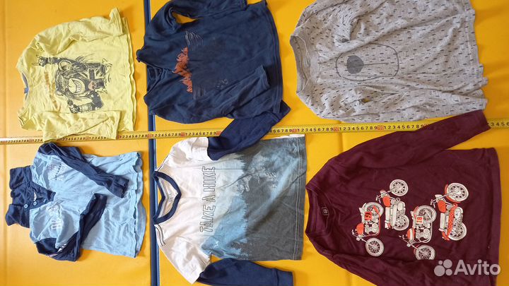 Пакет Лонгслив Рубашки Водолазки 98 104 110 116