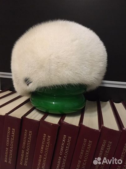 Берет норковый мягкий