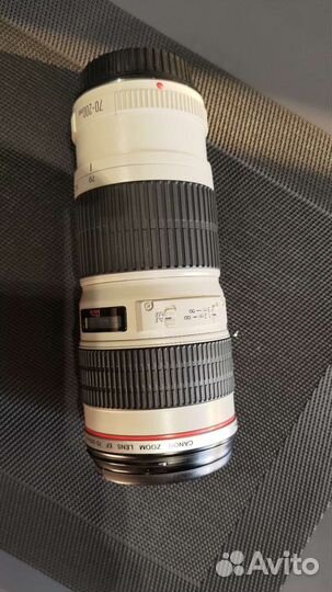 Объектив canon ef 70 200mm f 4 L