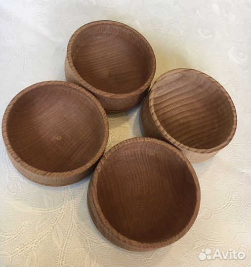 Соусник деревянный.4шт