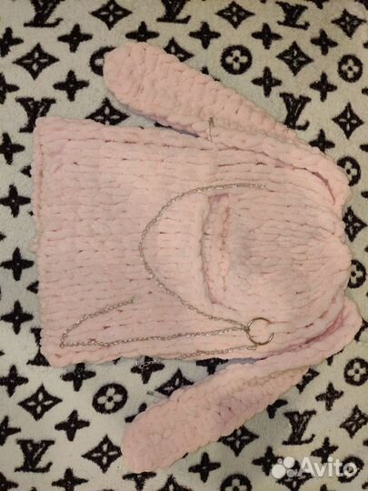 Балаклава вязаная с ушками