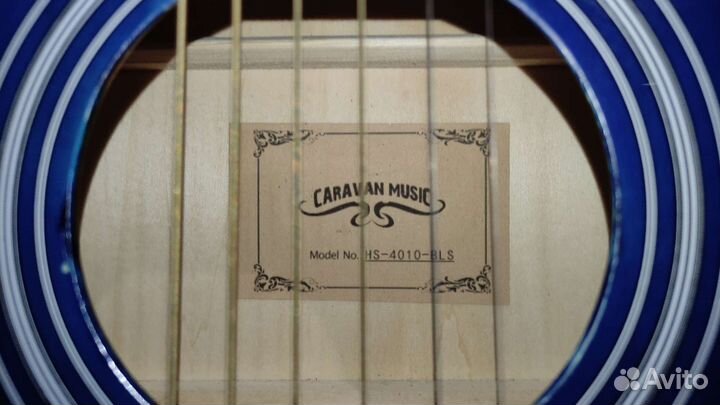 Акустическая Гитара Caravan Music HS-4010-BLS