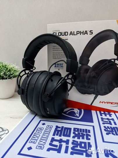 Игровые наушники Hyperx cloud alpha S Black