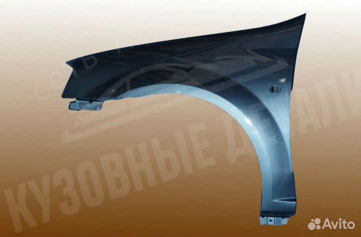 Крыло левое Renault Logan 1 все цвета