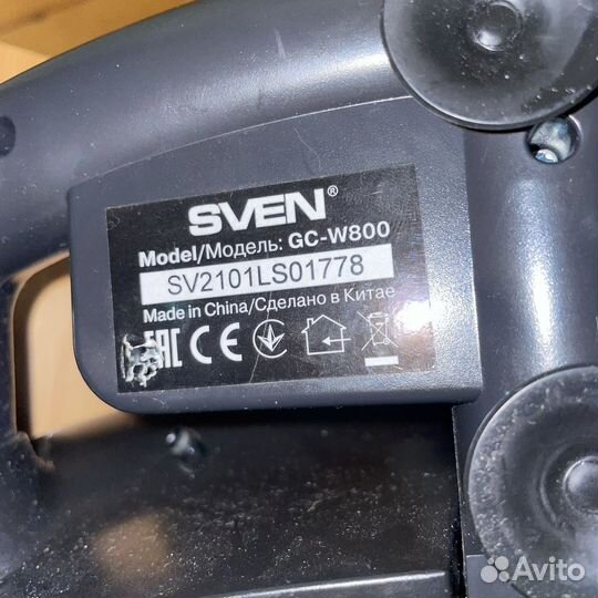 Игровой руль с педалями sven gc-w800