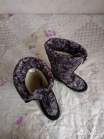 Сапоги зимние для девочки р 31