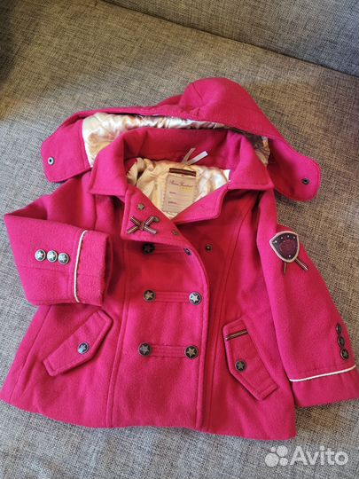 Пальто для девочки 92