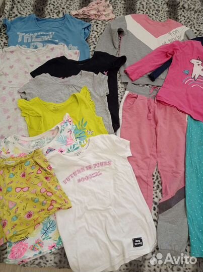 Вещи пакетом на девочку 134