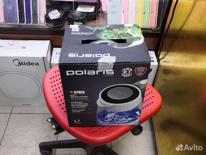 Чайник электрический polaris PWK 1704CGL