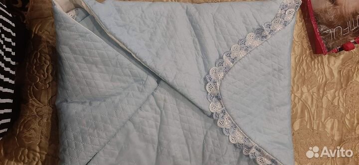 Конверт на выписку для мальчика летний