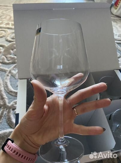 Бокалы для красного вина 600 мл Чехия