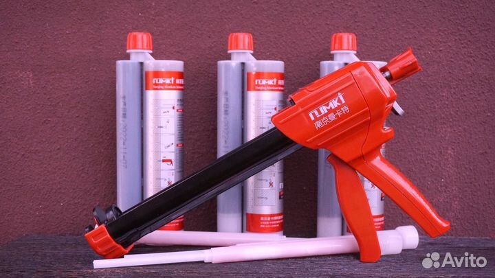 Пистолет для анкера химического njmkt 390 / 390 мл