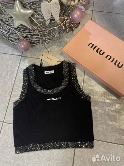 Топ в стиле Miu Miu premium