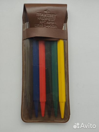 Новые карандаши Полицвет, времён СССР