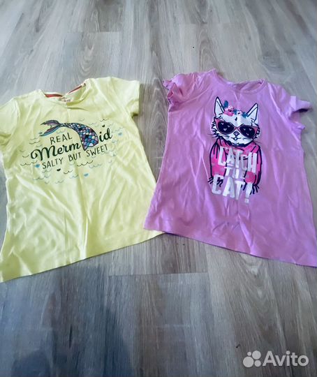 Одежда для девочки пакетом 122 128