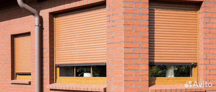 Рольставни, роллеты на окна