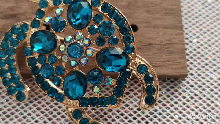 Брошь Черепаха