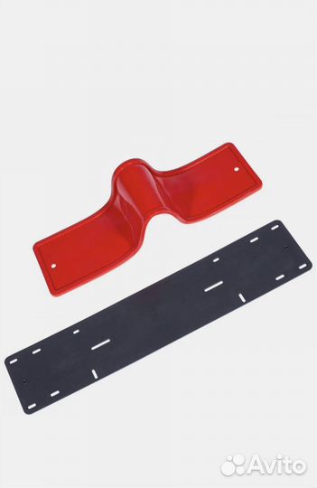 Рамка номерного знака силиконовая с адаптером