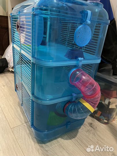 Стильная Клетка для хомяка большая грызунов