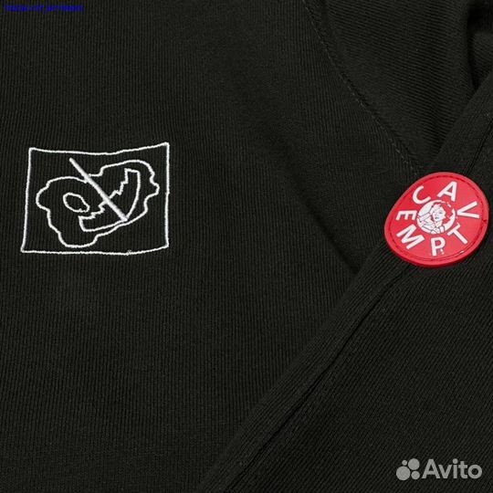 Cav Empt: Уникальное худи с шелкографией