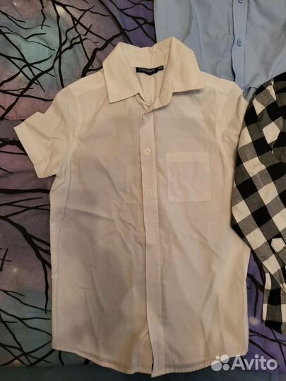 Рубашка для мальчика 122 128
