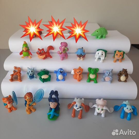 Игрушки Киндер Некиндер животные