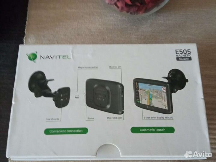 Навигатор navitel E505 magnetic