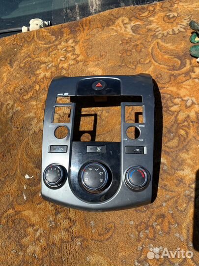 Блоку управления печки с накладкой kia cerato 2