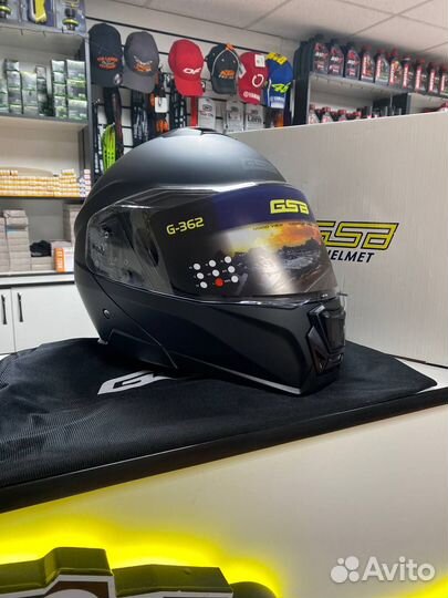 Шлем снегоходный GSB G 362 модуляр