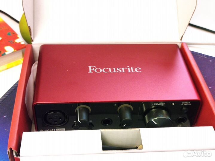 Звуковая Focusrite Scarlett Solo 3rd Gen