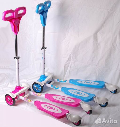 Самокат четырехколесный