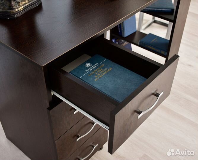 Стол письменный, Domenico, Венге Цаво 75х110х50 см