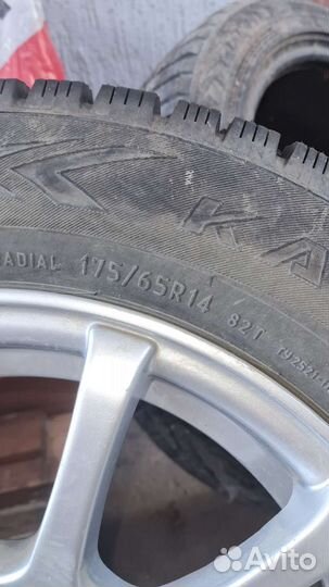 Комплект зимних колес r14 в сборе