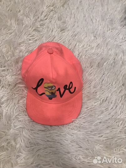 Бейсболка детская с миньонами