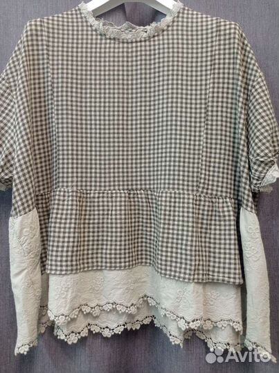 Блуза лен50 р