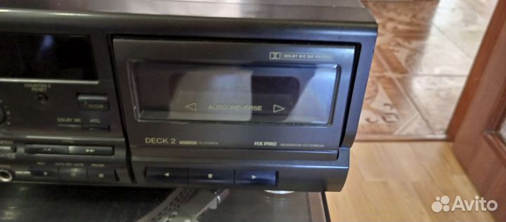2 х кассетная дека Technics 575