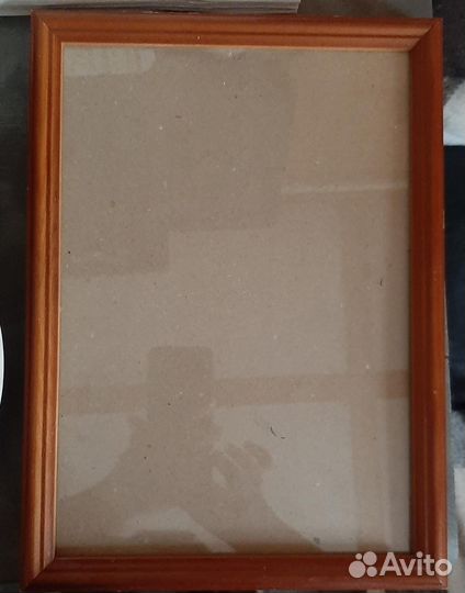 Деревянные рамки со стеклом формат А4