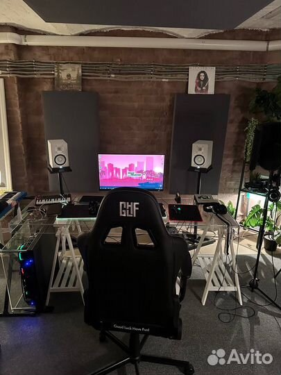 Аренда студии звукозаписи без звукорежиссера 24/7