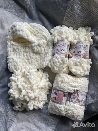 Пряжа Alize puffy и alize puffy fine